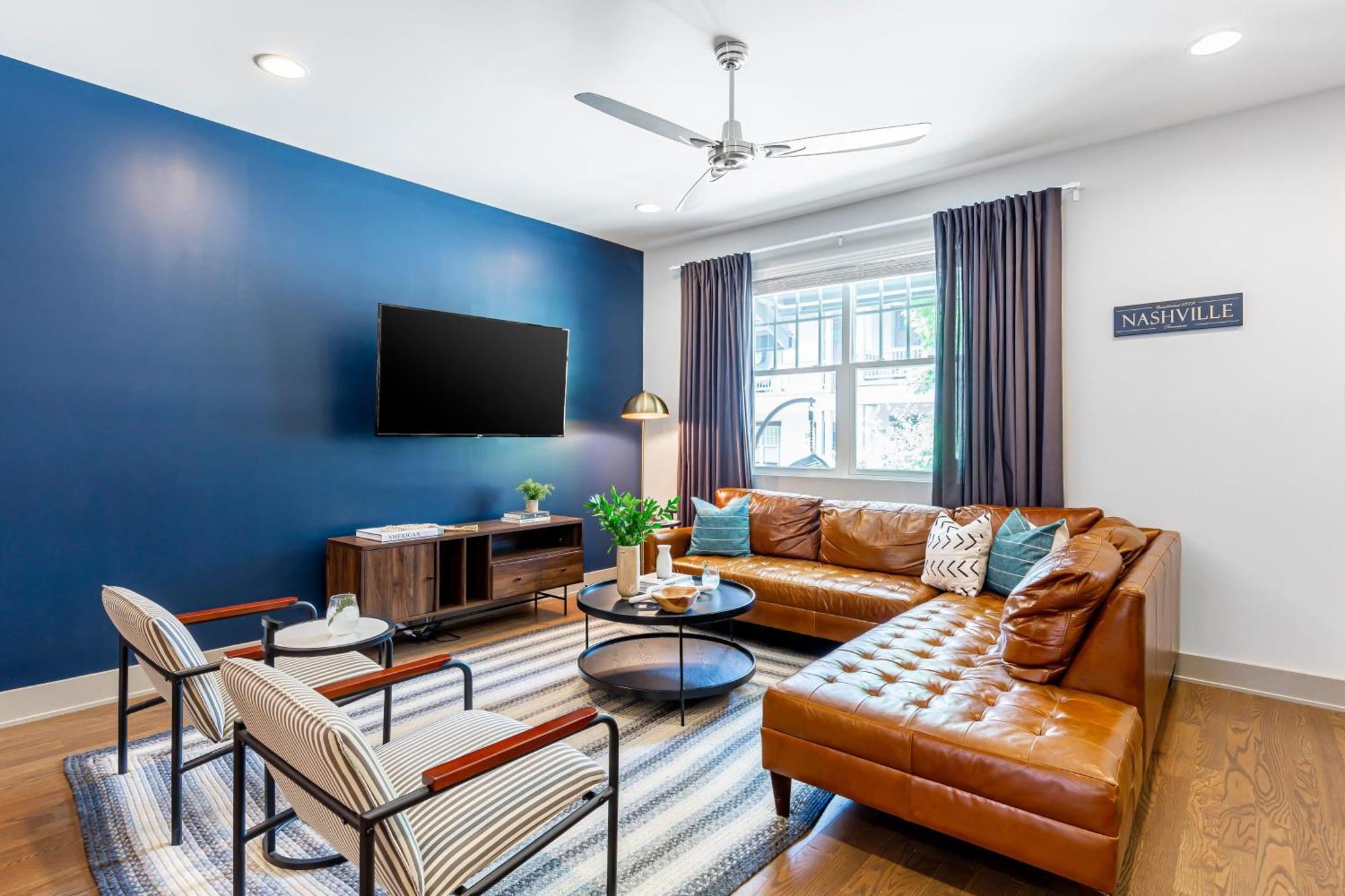 Waverly By Avantstay Nashville-inspired Townhome W Luxury Kitchen Pool Table Nashville